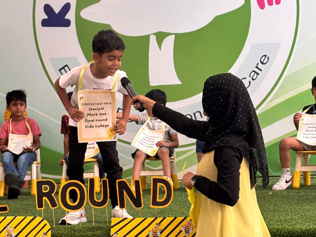 Spelling Bee Trophy Ceremony